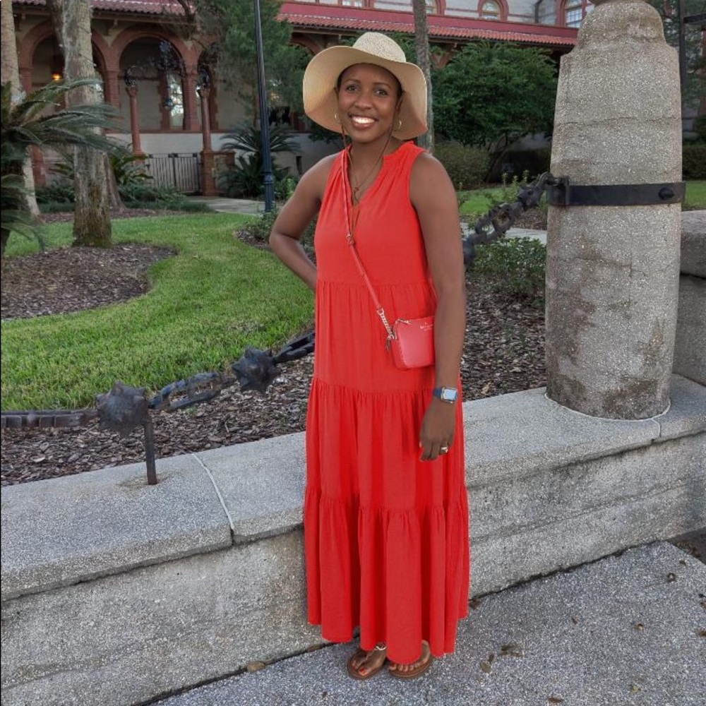 Tiered Maxi Dress